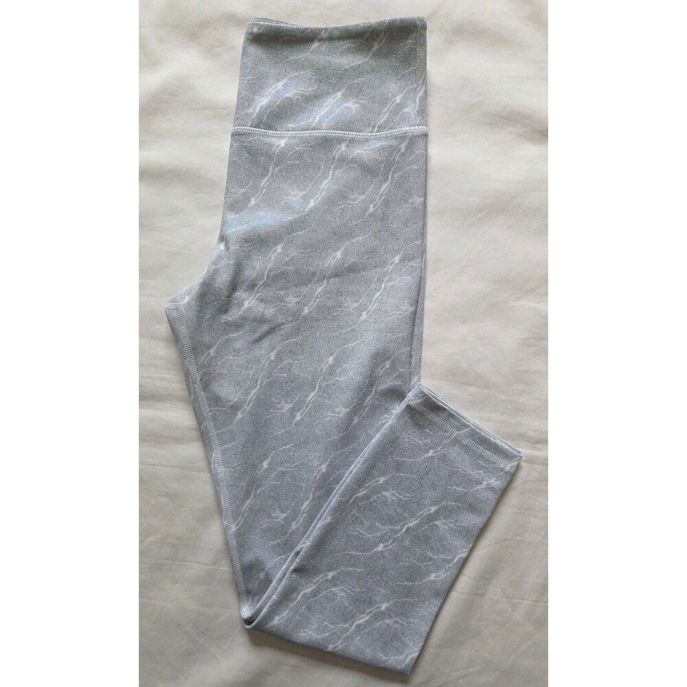 ZYIA Active | 8-10 | Michelangelo Marble Light N Tight Hi-Rise Shiny Leggings